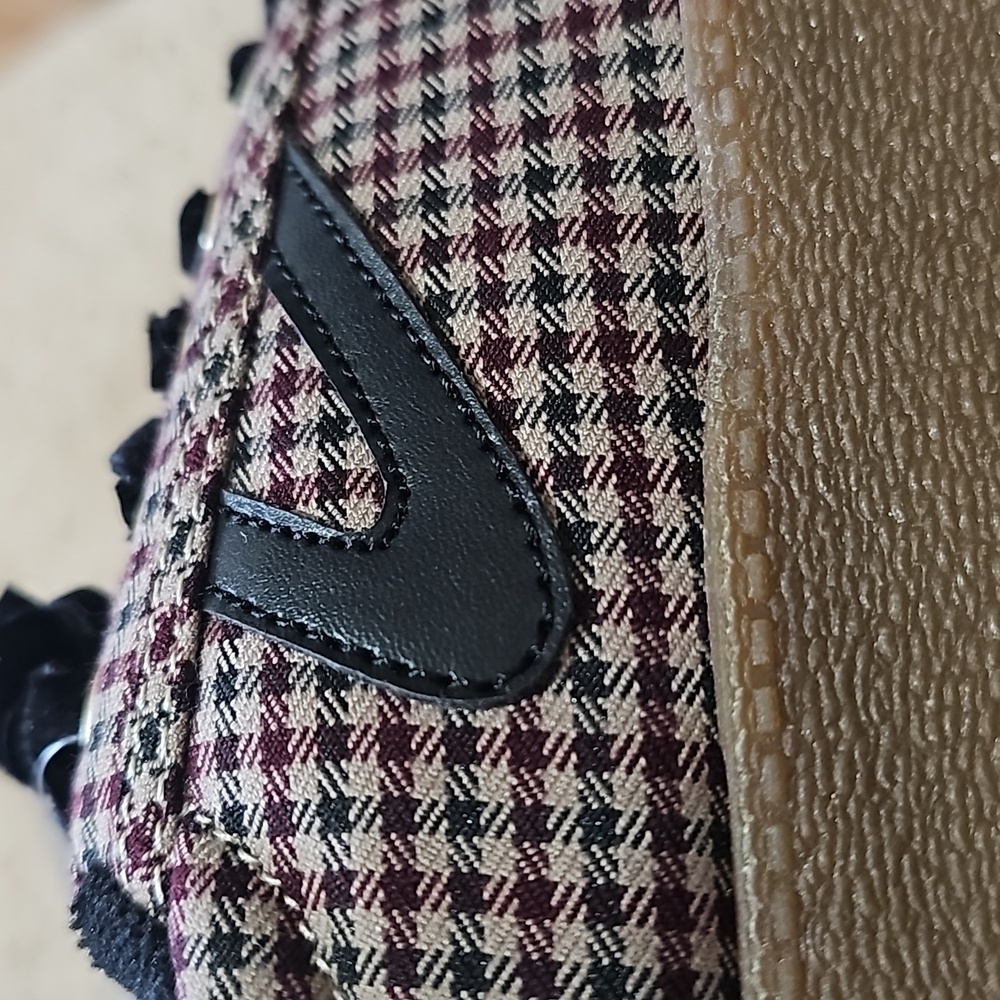 Tretorn Plaid Nylite Plus Bold Shoes Size 7.5 New - Picture 12 of 14